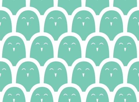 Colorful vector simple pattern . Crowd