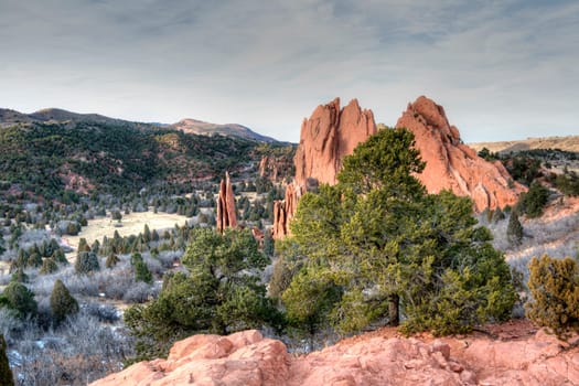 Garden of the Gods in Colorado Springs, Colorado.