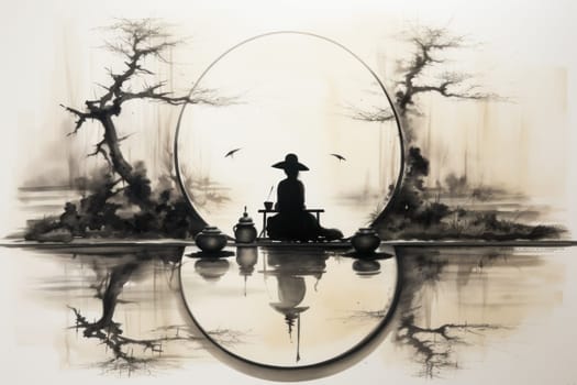 A mesmerizing portrayal of enchanted shadow mirrors, each reflecting tantalizing glimpses of parallel realms and alternate versions of oneself.