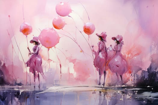 Immerse yourself in the enchanting world of holiday magic with this captivating illustration by a professional visual artist.
