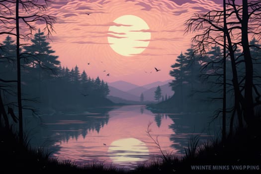 An evocative portrayal of the ethereal whispering wind, its gentle zephyrs bearing mystical secrets across expansive landscapes.