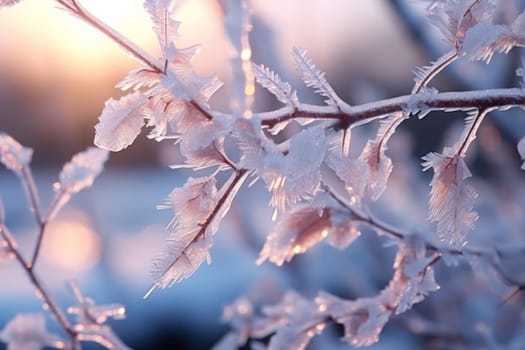 A captivating artistic portrayal of the enchanting winter season, where landscapes are magically transformed into a wonderland adorned with shimmering snow and sparkling icicles.