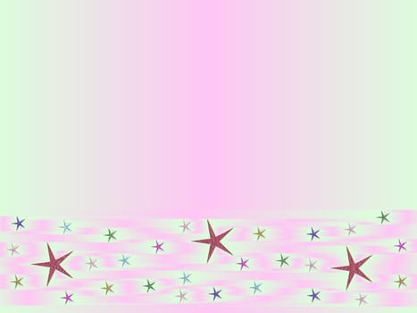 colored background with a delicate structure