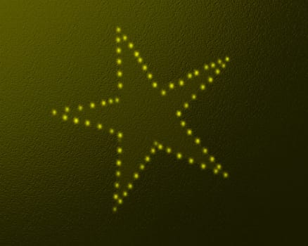 colored gold background with a delicate structure