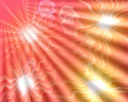colored background with a delicate structure