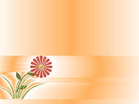 colored background with a delicate structure