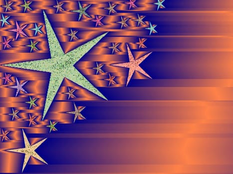 colored background with a delicate structure