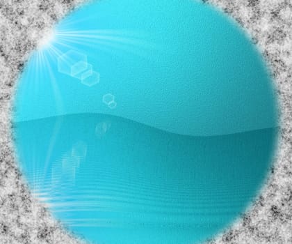 colored background with a delicate structure