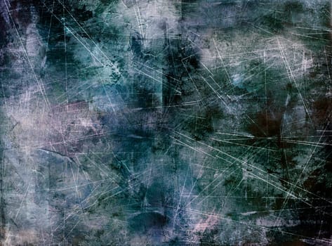 abstract scratch texture - mixed media