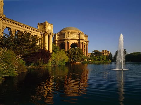 Palace of Fine Arts in San Francisco