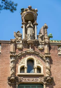 Hospital de la Santa Creu in Barcelona Spain