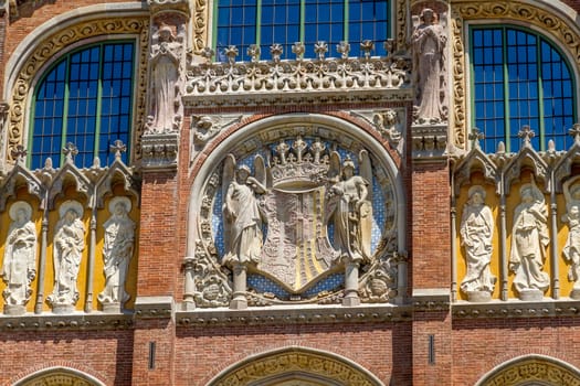 Hospital de la Santa Creu in Barcelona Spain