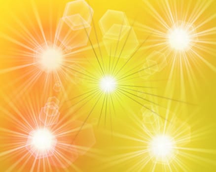 colored gold background with a delicate structure