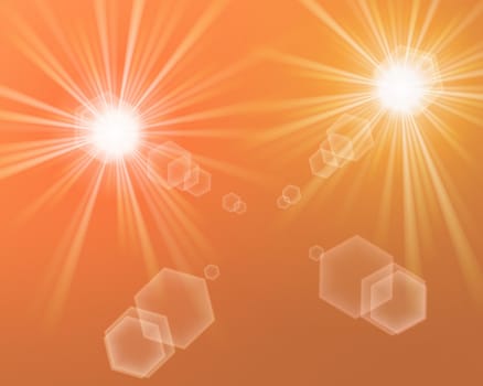 colored gold background with a delicate structure