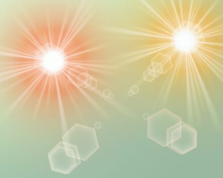 colored gold background with a delicate structure