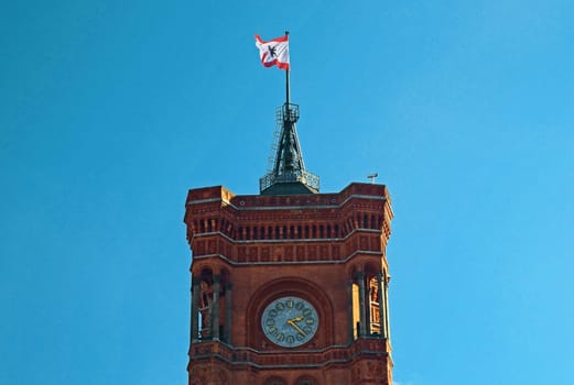 Rotes Rathaus Deutschland Berlin / Red City Hall Germany Berlin