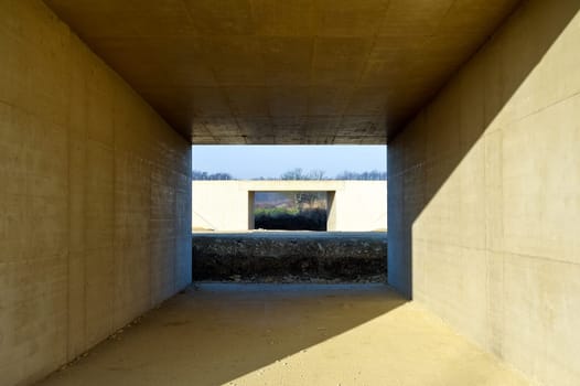 Construction and foundation of a bridge