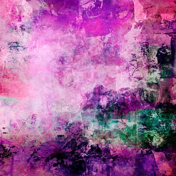 abstract painting textures in predominantly pink tones