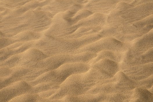 Texture Sand Dune Desert in Gran Canaria Island Spain