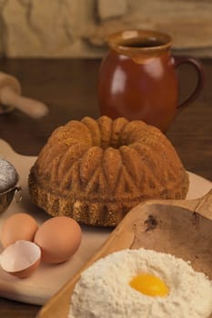 Baking cakes