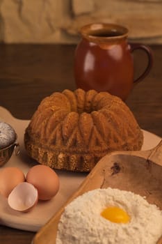 Baking cakes