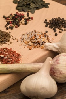 Spices in the kitchen