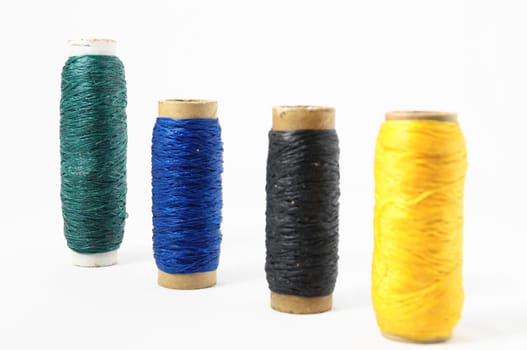 Roll of Twine isolated on a White Background