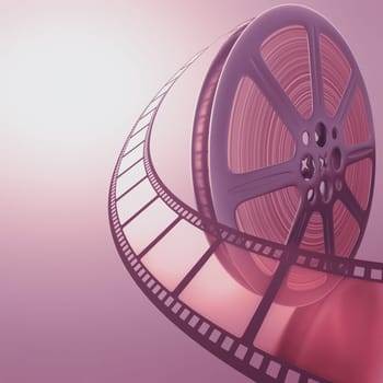Concept of Industry cinematographic.