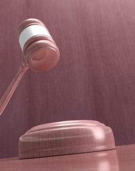 Wooden mallet of judge. Highly detailed texture.