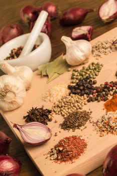 Spices in the kitchen