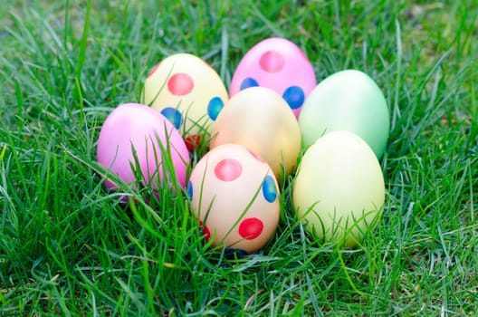 colorful Easter eggs