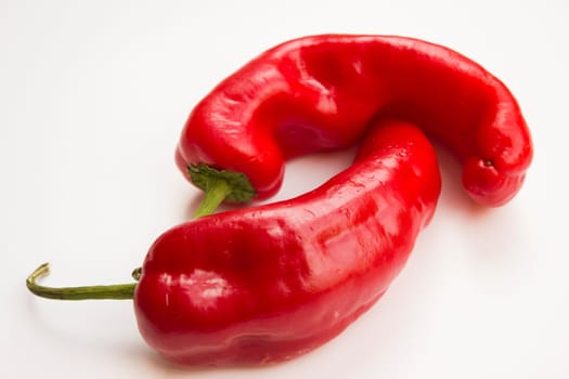 Composition of fresh and vibrant peppers.