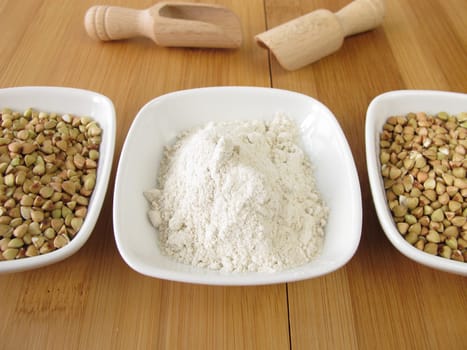 Buckwheat wholemeal flour