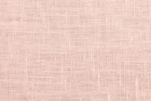Pink linen woven fabric background or texture