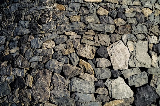 Vintage Old Brick Stone Wall - Background Texture
