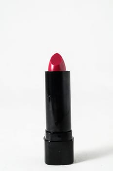 Lipstick in Black Container on a white background