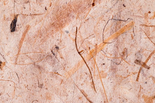 Extreme macro of the surface of handmade paper