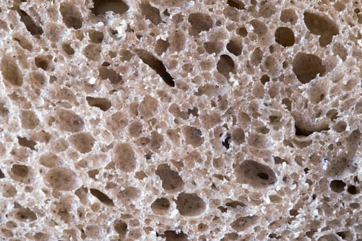 Abstract image - extreme closeup of the bread
