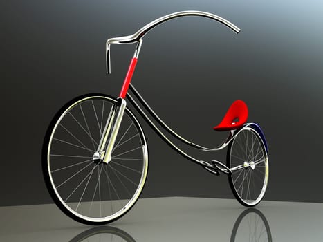 concept of electric bike for adv or others purpose use