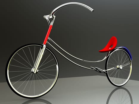concept of electric bike for adv or others purpose use
