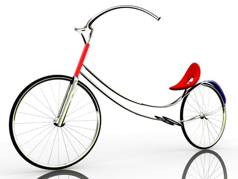 concept of electric bike for adv or others purpose use
