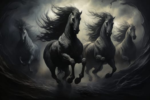 In the realm of fantasy, a fearless group of individuals known as the whirling cyclone riders emerges.