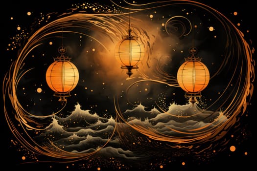Immerse yourself in the realm of fantasy and behold the awe-inspiring sight of whirling sandstorm djinns.