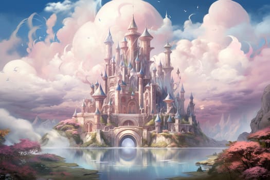 In the realm of fantasy, whimsical cloud castles grace the skies, defying gravity and capturing the imagination of dreamers.