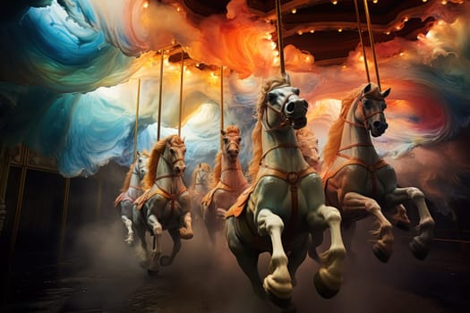In the realm of fantasy, a fearless group of individuals known as the whirling cyclone riders emerges.