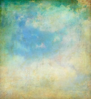 sky clouds old texture