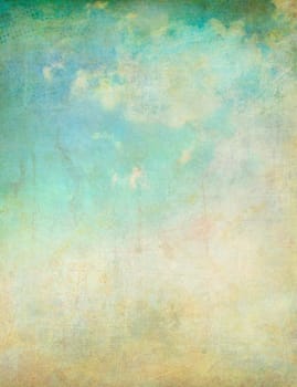 sky clouds old texture