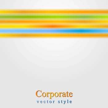 Glowing smooth vector stripes background