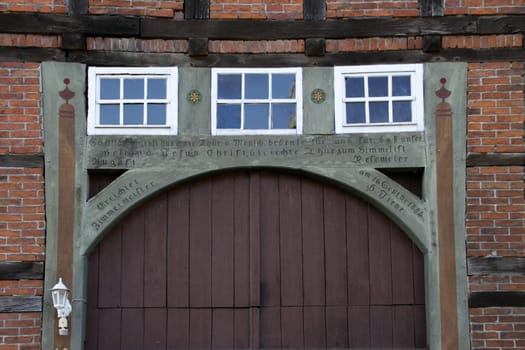 Beautiful archway in Lothe