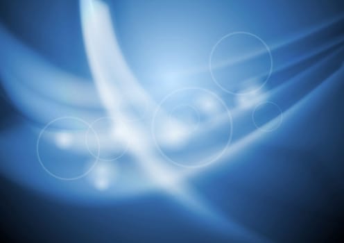 Abstract smooth waves vector background